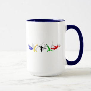 Hohe Taucher-hoher TauchSprungbrett-Plattformsport Tasse