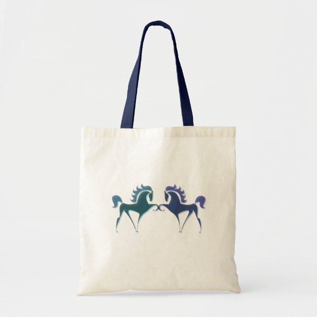 Hohe Tretenpferdelogo-Taschen-Tasche Tragetasche (Vorne)