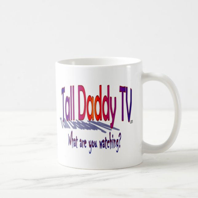 Hohe Vati-Logo-Tasse Kaffeetasse (Rechts)