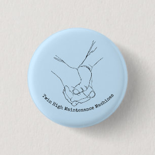 Hohe Wartungs-Doppelmaschinen Button