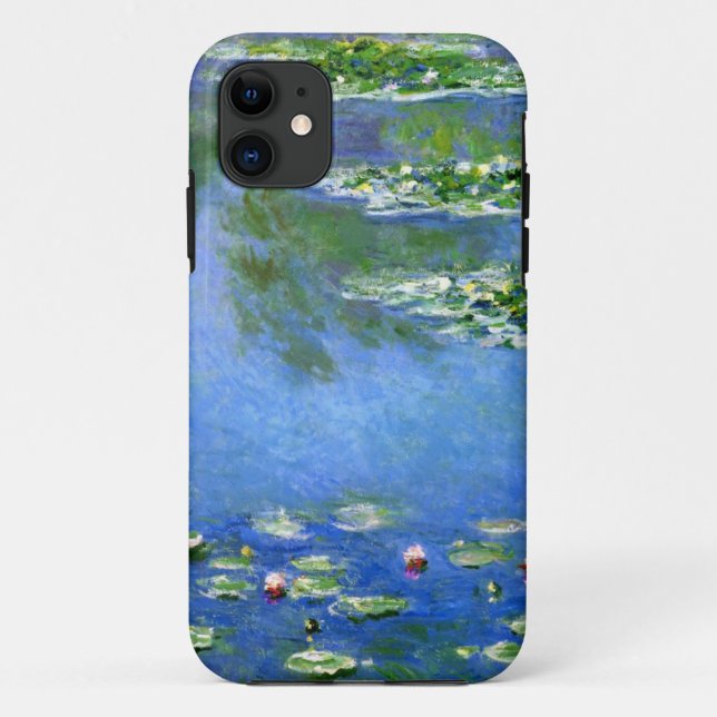 Hohe Wasser-Lilien Res Claude Monet Case-Mate iPhone Hülle (Rückseite)