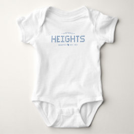 Höhen Tile, Blue Tile, Houston Heights Baby Body Strampler