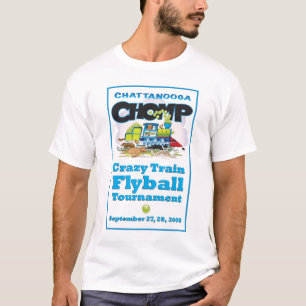 Höhenhundverrücktes Zug-Shirt T-Shirt