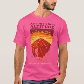 Höhenlage Süd Zent Berg Wandern T-Shirt