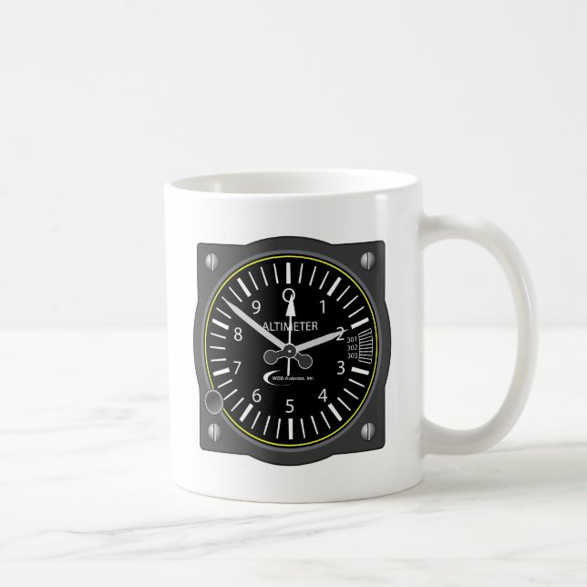 Höhenmesser-Messgerät Kaffeetasse (Rechts)