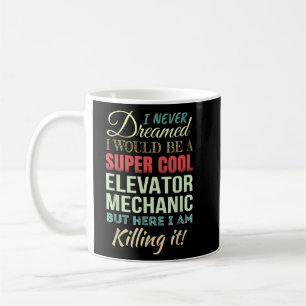 Höhenruder Mechanic Funny Kaffeetasse