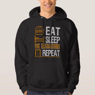Höhenrudermechanismus Einheitlicher Techniker für  Hoodie
