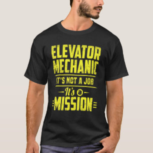 Höhenrudermechanismus Es ist ein Diensttechniker-A T-Shirt
