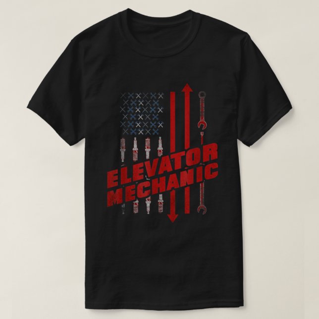 Höhenrudermechanismus T-Shirt (Design vorne)