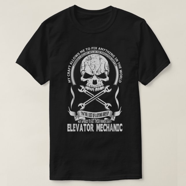 Höhenrudermechanismus T T-Shirt (Design vorne)