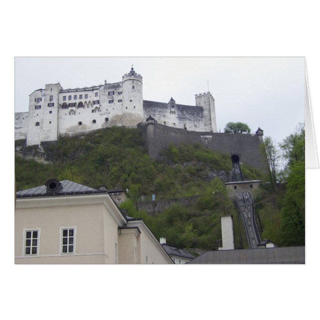 Hohensalzburg Forteresse Salzbourg Autriche (Devant horizontal)