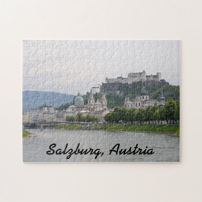 Hohensalzburg Schloss, Puzzlespiel Salzburgs, (Horizontal)