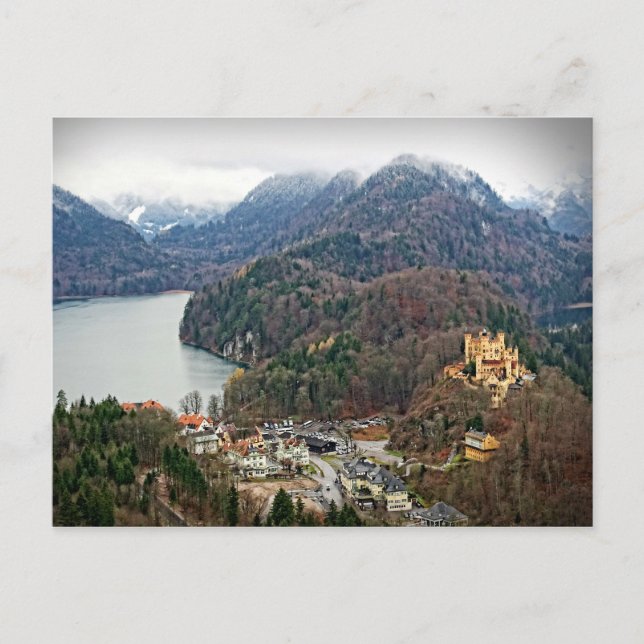 Hohenschwangau Castle -Schwangau, Allemagne Carte  (Devant)