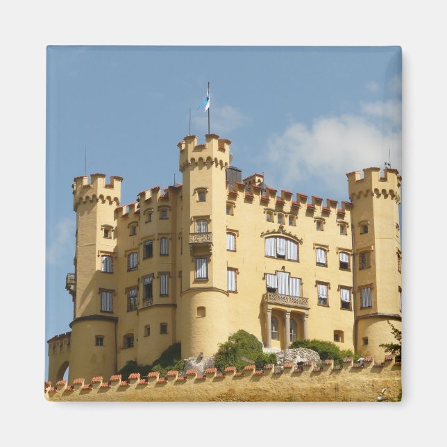 Hohenschwangau Schloss Deutschland Geschenke für T Magnet (Vorne)
