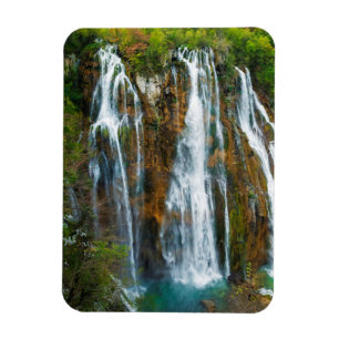 Höhenunterschied des Wasserfalls, Kroatien Magnet