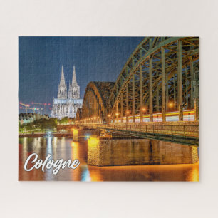 Hohenzollern Bridge, Köln, Deutschland