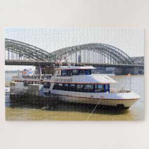 Hohenzollernbrücke, Rhein, Deutschland
