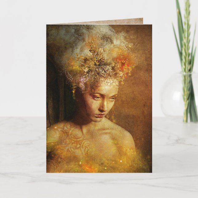 Hohepriesterin von Erde Karte (Vorderseite)