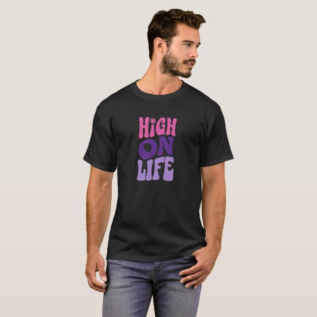 Höhepunkt des Lebens - Feiern Sie jeden Moment T-Shirt (Vorne ganz)