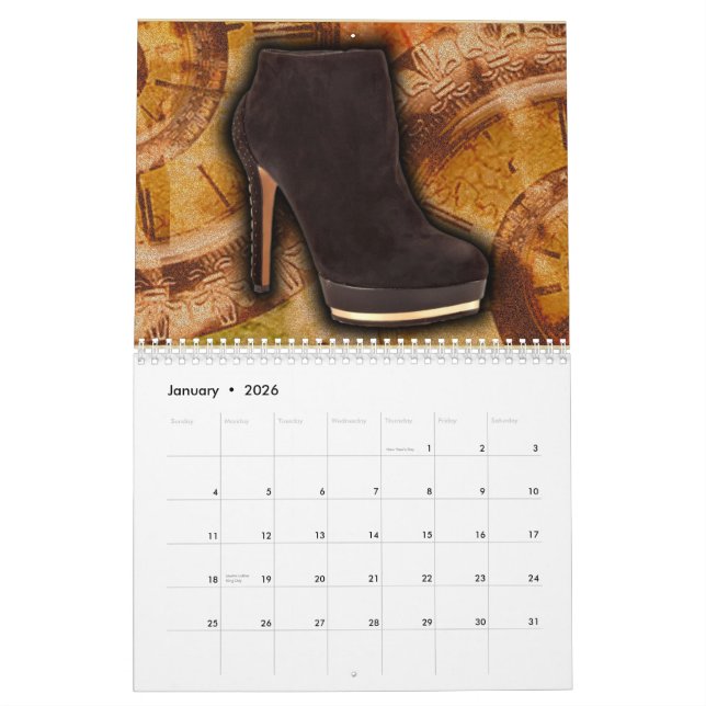 Hoher Absatz beschuht Mode-Kalender 2014 Kalender (Jan 2026)