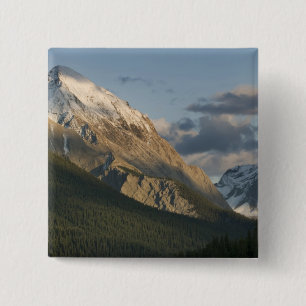 Hoher Gipfel in der Nähe des Maligne Lake, Jasper Button