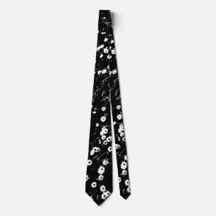 Hoher Kontrast Daisy Lawn 02 Krawatte