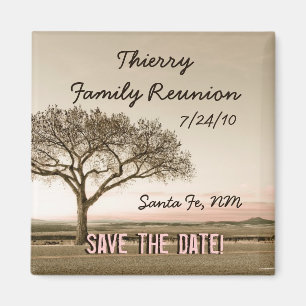 Hoher Land-Save the Date kundenspezifischer Magnet