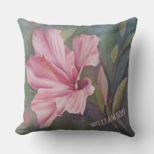 HOHER PINK-HIBISKUS AUSSENPILLOW KISSEN