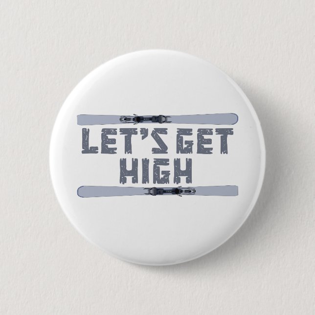 Hoher Ski Button (Vorderseite)