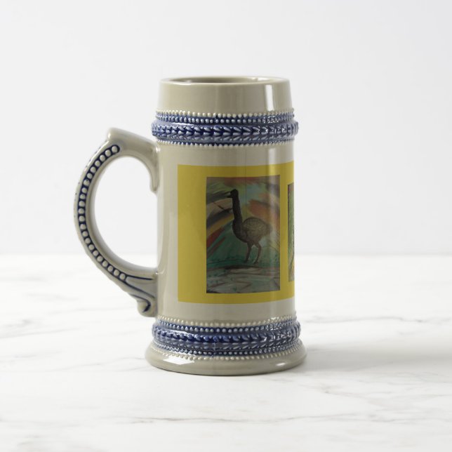 Hoher Stein mit Vögeln vorbei noch J Bierglas (Links)