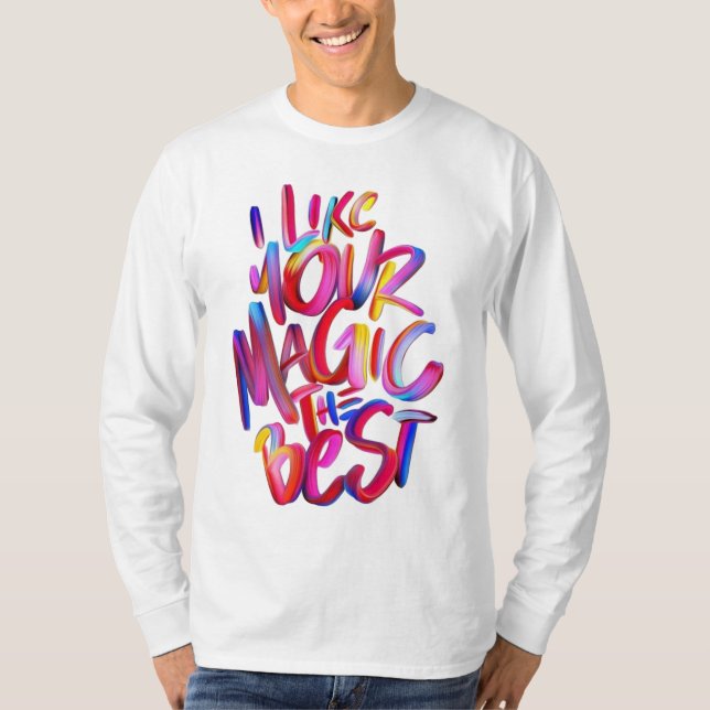 Höhere Grundlagen: Vogue Voyage Long Sleeve T-Shir T-Shirt (Vorderseite)