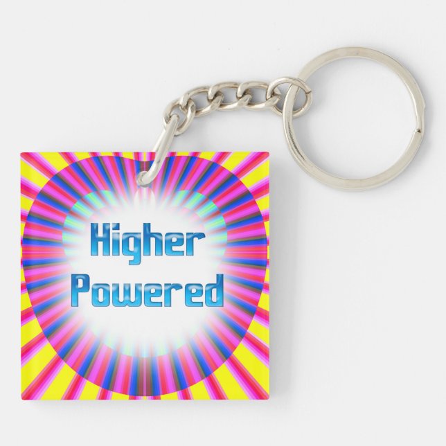 Höhere Leistungsstarke dynamische Energie Schlüsselanhänger (Rückseite)
