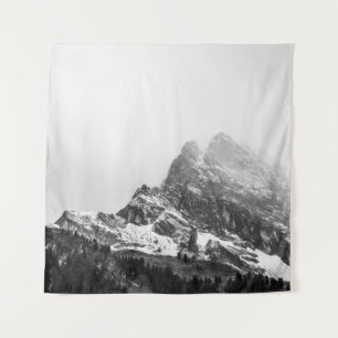 HÖHERE SICHT AUF DEN SCHNEEBERG WANDTEPPICH