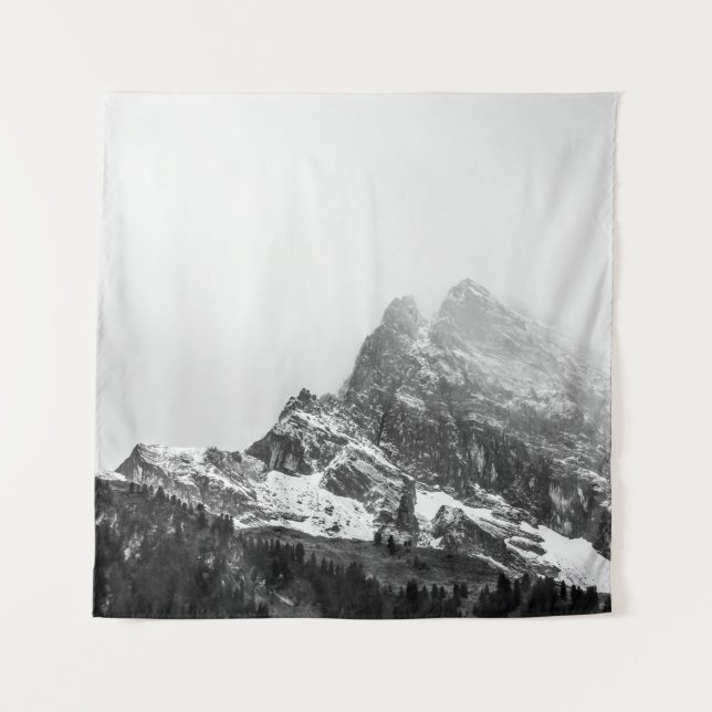 HÖHERE SICHT AUF DEN SCHNEEBERG WANDTEPPICH (Vorderseite)