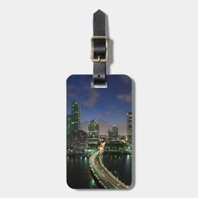 Höhere Skyline Gepäckanhänger (Vorderseite vertikal)