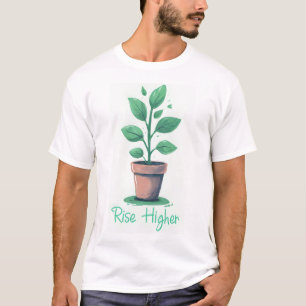 Höherer Lässiger T - Shirt für Männer