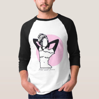 Höherer Nackenglan t Shirt