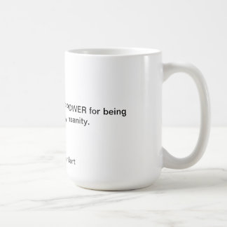 HÖHERER POWER KAFFEETASSE