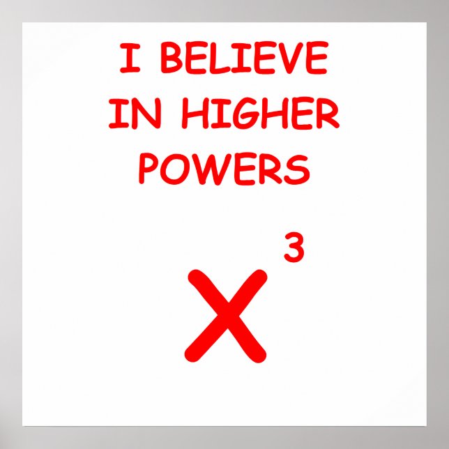 höherer Power Poster (Vorne)
