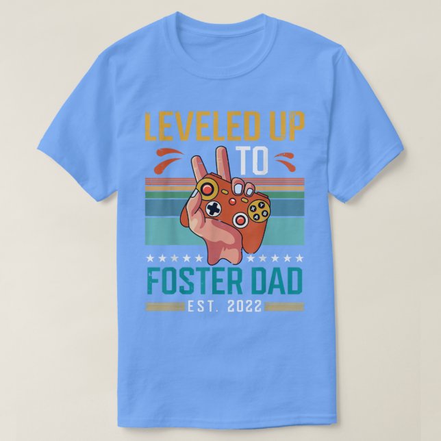 Höherer Vater 2022: Neuer ElternGamer T-Shirt (Design vorne)