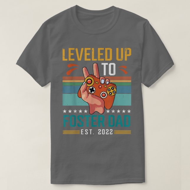 Höherer Vater 2022: Neuer ElternGamer T-Shirt (Design vorne)