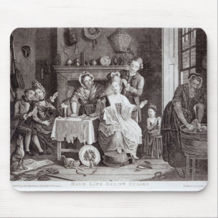 Hohes Leben unter Treppe Mousepad