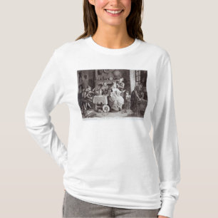 Hohes Leben unter Treppe T-Shirt