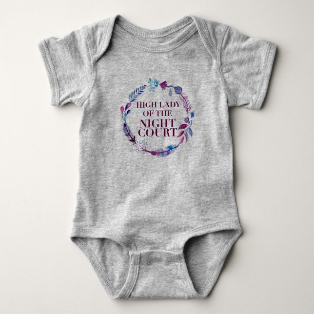 Hohes Schnellgericht Damen-Of The Baby Strampler (Vorderseite)