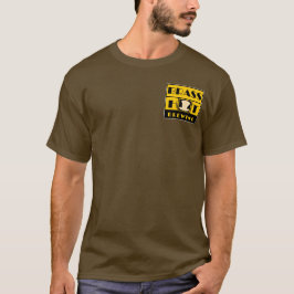 Hohes Tier, das langes Hülsen-T-Shirt braut T-Shirt