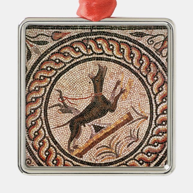 Höhle Canem 2.-. Jahrhundert Ornament Aus Metall (Vorne)
