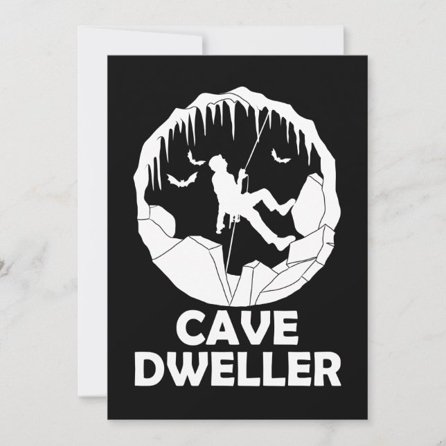 Höhle Dweller - Funny Caver Spelunkology (Vorderseite)
