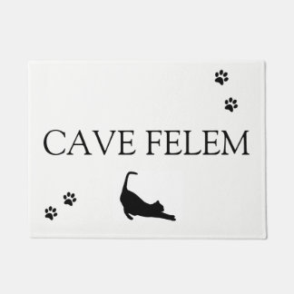 HÖHLE FELEM - Passen Sie von der Katze auf Fußmatte