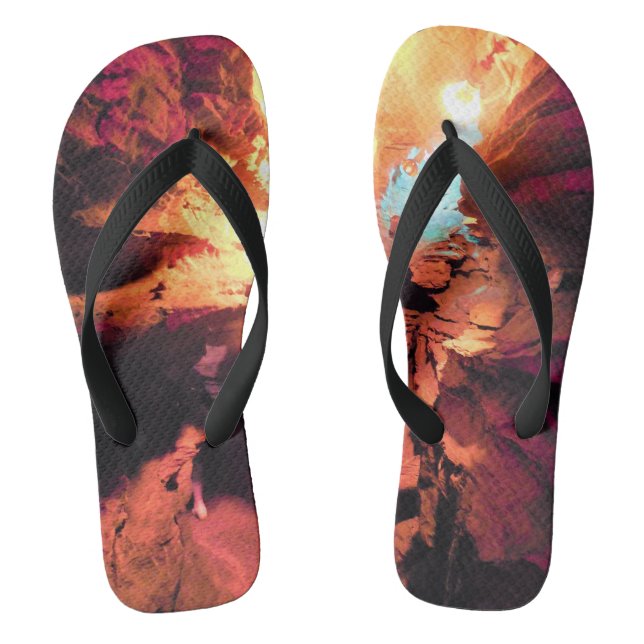 Höhle Flip Flops (Fußbett)