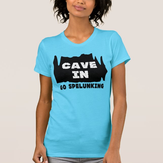 Höhle im T - Shirt (Vorderseite)